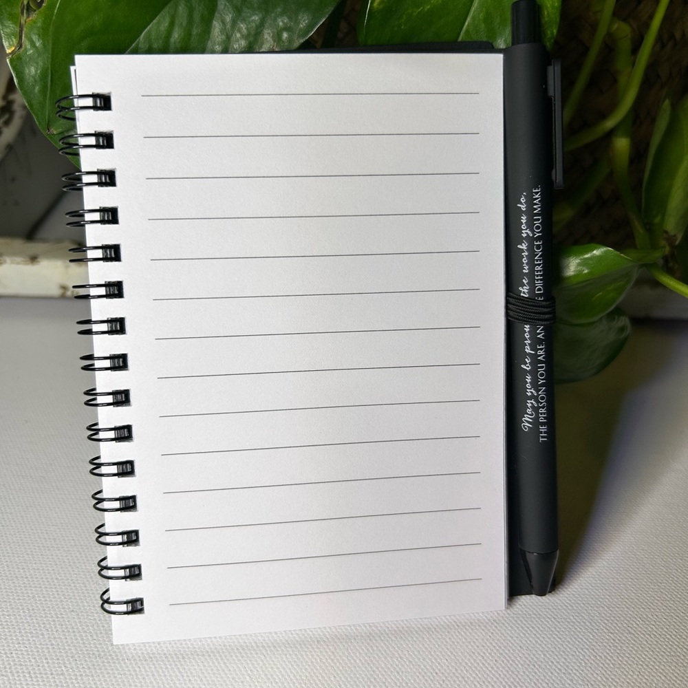 Notebook with Sticky Notes and Pen - Picture 4 of 6